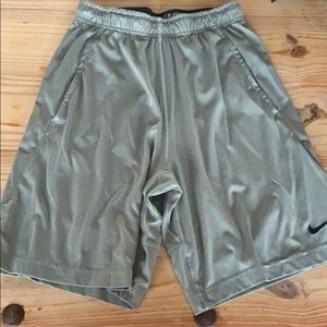 Nike Gray Dry Fit Shorts